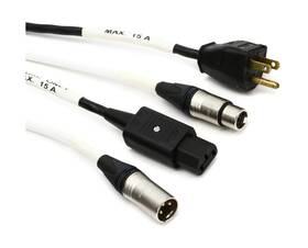 Proco 703272078943 Siamese Twin Ec9 Xlr Audio Edison To Iec Power Cable - 50 Fet