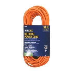 Fw-294p Projex 3504396 Indoor And Outdoor 3 Spt Extension Cord 16 Gauge - Orange