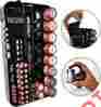 Ps5197bk Unbranded Generic Battery Tester Storage Organizer Holds 70 Batteries Wall Mount Counter Top