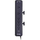 Ps6-usb2dc Plugable 6-outlet Clamping Desk 0819927010579