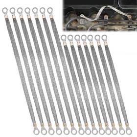 5369gdzq7124 Psiriol 14pcs Ground Straps Automotive Strap Wire Connectors Wit