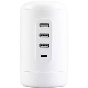 Pursuequality Shop 990566668205 General Electric 5ft Braided Cord 2 Outlet With 3 Usb-a And 1 Usb-c