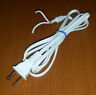 2-conductor Qar4578 Unbranded White Appliance Ac Power Cord Super Fast Shipping