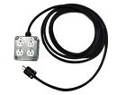 Qb-50 Cbi Quad Duplex Box Ac Outlets Hardwired Power Cable Usa