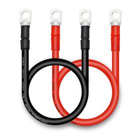 Cables1 Qiatol 667763767269 Battery Cable 4 Awg Cables With Terminals 2pcs Copper