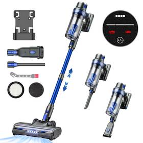 Qc-vc03 Qikcln Cordless Vacuum Cleaner - 250w/30kpa Powerful Stick With Chargi