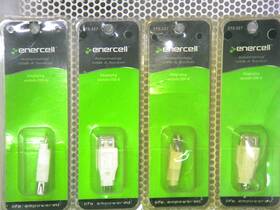273-0227 Radioshack Lot Of 4 Enercell Adaptaplug For Usb A