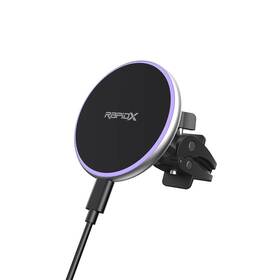 Rx-dashmw2 Rapidx Dashio Mw2 Car Vent Mount And Magnetic Wireless Charger Circle Up To 15