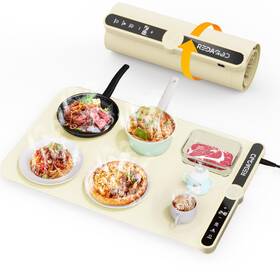 F006pro Redagod Warming Mat For Food Electric Tray With 9 Adjustable Tempera