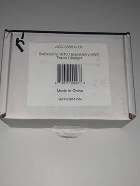 5820 Rim 714067872233 Original Blackberry Charger 5810 / Nib