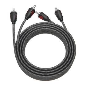 Rockrix 610825887016 2-male To Twisted Pair Rca Audio Stereo Signal Cable 100% Copper - 20ft