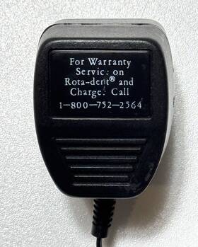 Wd01120s55 Rota-dent Wd1120s55 Toothbrush Charger Power 1.45v. Tested
