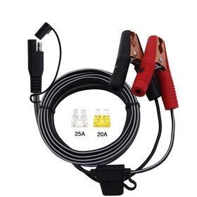 Sccke0034b Sccke 16.5ft 14awg Battery Alligator Crocodile Clip To Sae Connector Extension Cabl