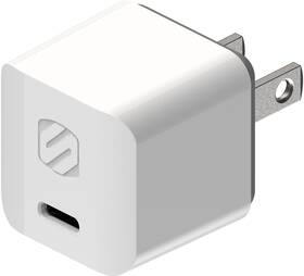 Hpdc20wt-sp Scosche - Powervolt 20w Mini Cube Usb-c Fast Charger White