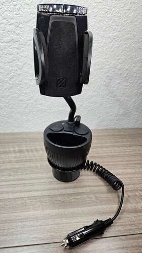 Scosche Uh2pcup - Powerhub Cup Holder Mount And Charging Hub Dual Usb 12v T31