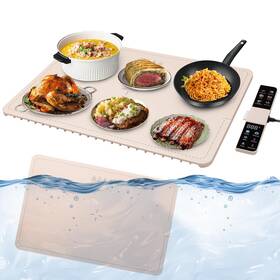 Senyaki Sen#010 Food Warming Mat Silicone Heating For With 7 Temperatures Setings Fo