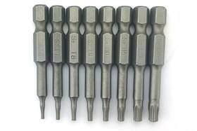 15140754 Silverhill Tools Abstpb 8pc 6 Point Torx Security Power Bit Set Ts25 Ts20