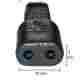 Sl-b270u Varies Oval 2 Prong Ac Power Cord For Technics Sl-b35 Sl-q350 Turntables