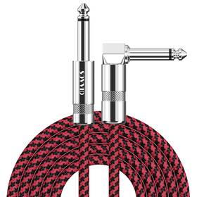Sovvid 686082999182 Guitar Cable 10ft Professional Instrument Electric Amp Cord 1/