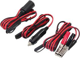 Sparking-10 Sparking 313111737773 4.5ft Battery Charger Cable Car Alligator Clips Cigarette Lighter Male Plug Adap