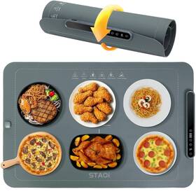 7-temp Stagi Bw611a Food Warming Mat For Buffets And Parties Electric Tray L