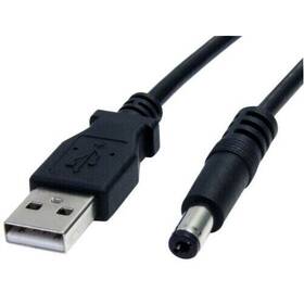 Usb2typem Startech 065030839723 3ft 91cm Usb-a Type M Coaxial Power Barrel Connect