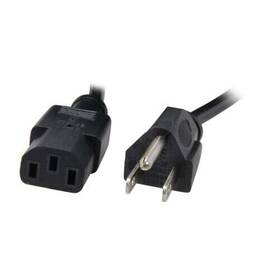 Pxt10125 Startech 25ft 7.6m 18awg Flexible Computer Power Cord With Nema 5-15p A