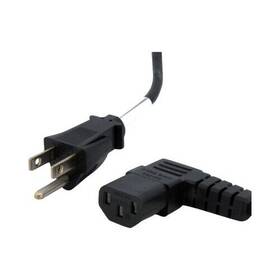 Nema5-15p Startech Pxt101l10 10ft Power Cord To Angled C13
