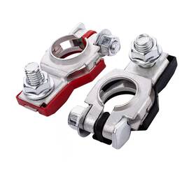 243407f000 Strendier Battery Terminal Connectors 1 Pair Positive And Negative Auto Cable T