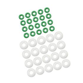 Strendier 736081396342 Quick-disconnect Plug Adapter Sealing O-ring X20 One-way Valve X 20 O