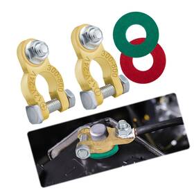 Bfxm-btc-1-01 Strendier Battery Terminal Connectors 1 Pair Post Terminals Brass Ter