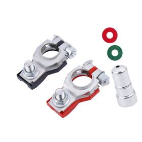 Btc2pcopperyynissan Strendier Battery Terminal Connectors 1 Pair Positive And Negative Auto Cable T