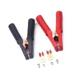 Dfj3300gp0601 Strendier Heyiarbeit 2pcs 300a Heavy-duty Insulated Alligator Clips Battery Electrical