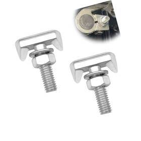 Icy-6x0915138 Strendier 2 Pack Battery Terminal Bolt Car Accessories T-bolt Kit Rep