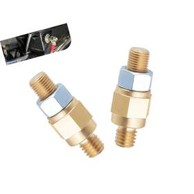 Zigls2070go-2pc Strendier 2 Pcs Car Side Post Cable Terminal Studs Charging Long Bolt With Hex Nuts A