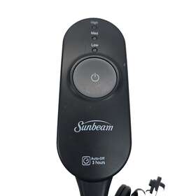 120vc Sunbeam 19136 Aa85 Heated Blanket Controller Auto-off 3 Hours 3-prong 180w