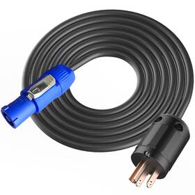 5-15p Sybechatf 717665862392 12awg Powercon Cable Nema To Connector Ac P... Fast Ship