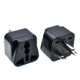 110-250v Tekit 712885104673 Black Nema 6-15p Universal Plug Adapter 15a World To North