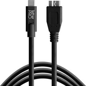 520547 Tether Tools Tetherpro Usb-c To Usb 3.0 Micro-b Cable For Fast Black