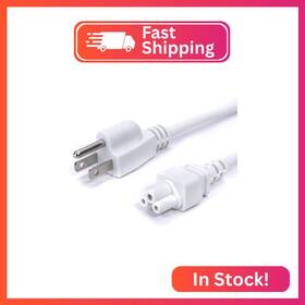 Cmp-pwr-3pmouse-wht-6f The Cimple Co 6 Ft 3-prong Ac Power Cable For Laptops Computers And Suppl