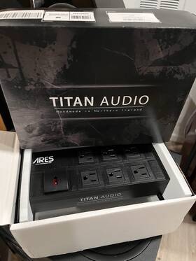 Titan 732388270378 Audio Eros Mains Block Power Conditioner New