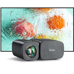 Tkisko 789044185262 Mini Projector 5g Wifi 1080p Supported Video 12000 Lumens