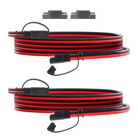 2-18-15f-2h Tmh 2a4c Sae Extension Cable 18 Awg - 15ft To Quick Disconnect Wire Harnes