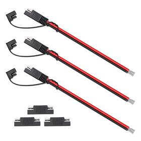 3-12-1f-1h Tmh 3a3c Connector Cable Sae Extension 12 Awg - 1 Ft 30 Amp Quick
