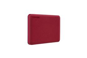 Toshiba 723844000738 Canvio Advance 1tb Portable External Hard Drive Usb 3.0 Red - Hdtca1