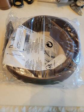 83-scfc1005 Trademark Global Inc 3 Channel Cable Protector 4 Ft. Floor Cover Brown