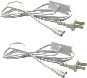 Traovien 681381813719 T5 T8 Led Wire Connector Power Cord Tube Extension Us Plug For