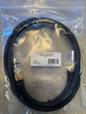 8abm-020b Tributaries Series 8 Mk Ii Balanced Xlr Audio Cable Single - 2 Meter