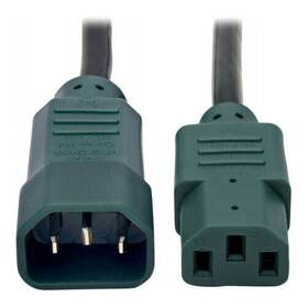P004-004-gn Tripp Lite 4ft Computer Power Cord Extension Cable C14 To C13 Green