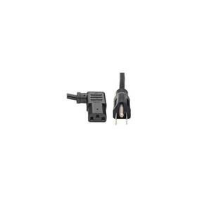 P006-014-13ra Tripp Lite 14ft Computer Power Cord Cable 5-15p To Right Angle C13